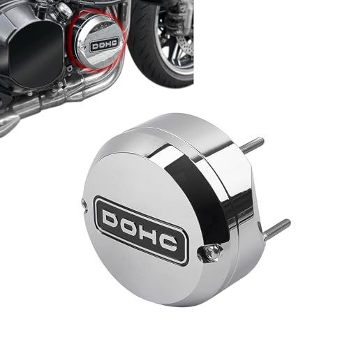 GFARDMOTO Motorrad-Motorschutz Stator Chrom DOHC-Motorkupplungsschutz Pulsar-Abdeckung Kurbelgehäuse Kompatibel mit Kawasaki Z900RS Z 900RS Z 900 RS Cafe 2018–2024 (Silber)
