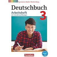 Deutschbuch Gymnasium Band 3: 7. Schuljahr - Baden-W&uuml;rttemberg - Arbeitsheft mit interaktiven &Uuml;bungen auf scook.de