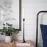 Iron Taper Candle Holder - Decorative Candle Stand - Candlestick Holder 14.3 in Tall…