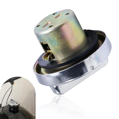 CyperFair Motorcycle Fuel Tank Cap, Leak-proof Anti-rust Replacement Cover, Easy-to-twist