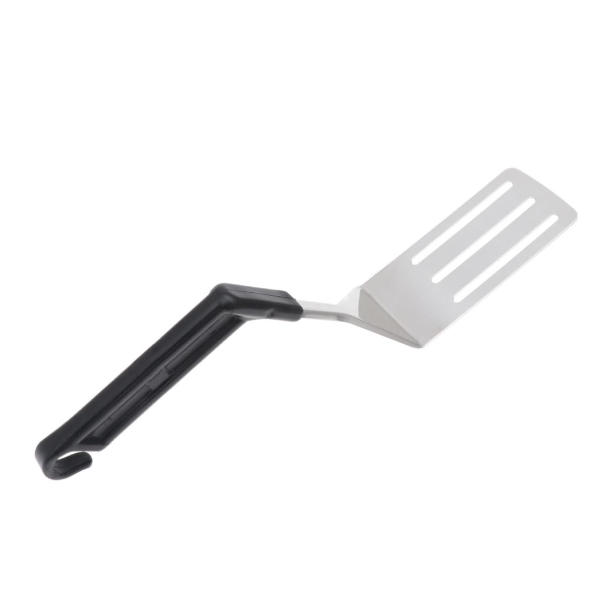 LIFKOME 3 Espátulas Ranuradas De Acero Inoxidable Para Freír Agarre Cómodo Utensilios De Cocina Esenciales