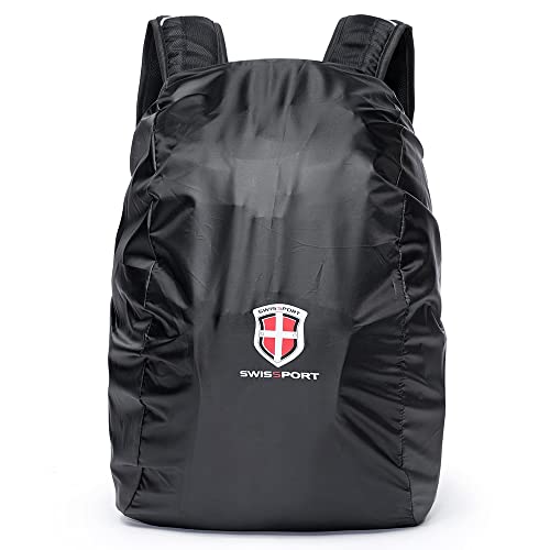 Mochila Executiva Swissport Antifurto Moderna Grande Impermeável Notebook Masculina Capa de Chuva