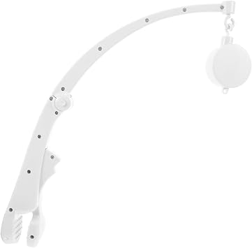 KOMBIUDA Nursery Crib Hanging Toy Cradle Mobile Attachment Mobile Hanger Boho for Crib Hanging Arm Bracket
