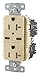 Hubbell USB20C5I Type C 20A USB Receptacle, Ivory