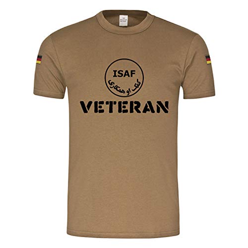 Tropenshirt Copytec 17803 ISAF Veteran Masar e Sharif 2007 BW Contigent Vert XXX-Large