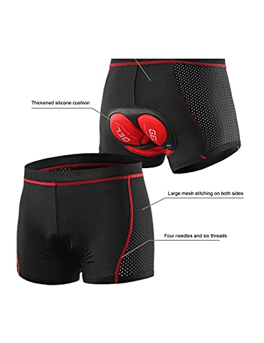 Pantalones Cortos de Ciclismo para Hombre Bestgift XXL miniatura 6