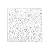 BAIWANLIN Plexiglass Board Clear Water Ripples Stone Pattern Decor Display Background Cabinet Door partition thickness8mm,100mm*100mm