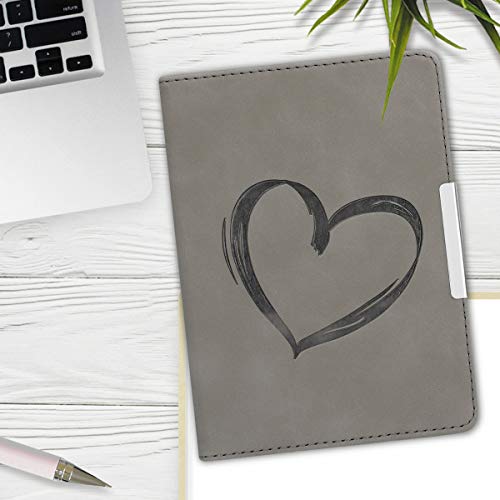 Étui Tolino Vision 1/2/3/4 HD Compatible kwmobile Coque Rabat Magnétique Gris Reader Similicuir