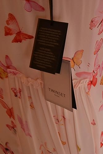 Twinset Abito Pink Butterfly Mix