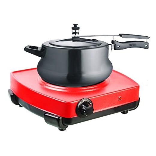 Vintage VintageWorld's Hot Plate G Coil Red Induction Cook Top 1500 Watts with Indicator (Suitable For All Utensils)