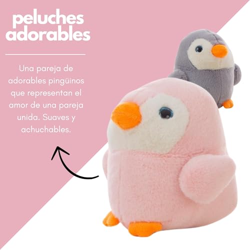 Miniatura 7 de Regalo Pareja Peluches Pingüino Con Carta De Amor Y Caja Decorada Regalos Originales Para Aniversario Pareja Regalos Personalizados Para Enamorados O San Valentín
