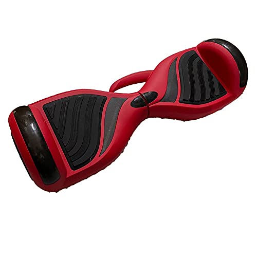 6'5 Polegadas Hoverboard Skate Electrico Scooter Infantil Bluetooth Led Bateria Luuk Young (Vermelh