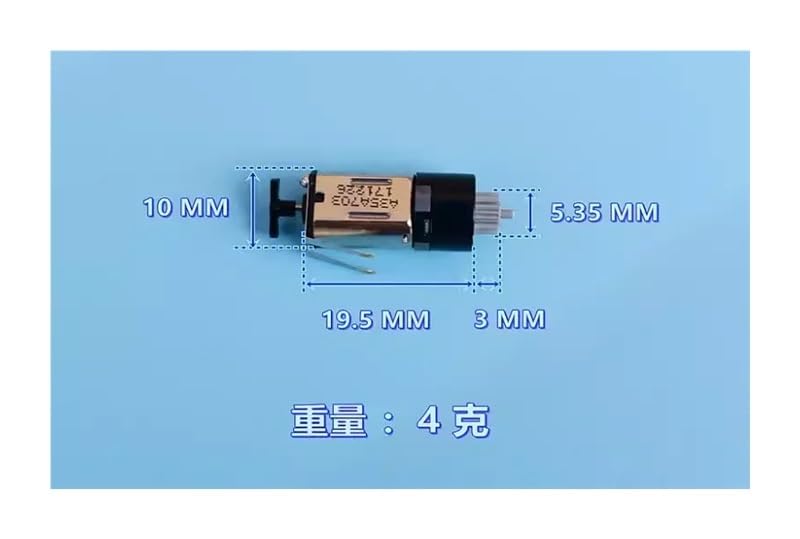 M10 遊星歯車減速機 電子スターター プレイススティック ギアボックス DC 2.5V 92 RPM 低速レアアース