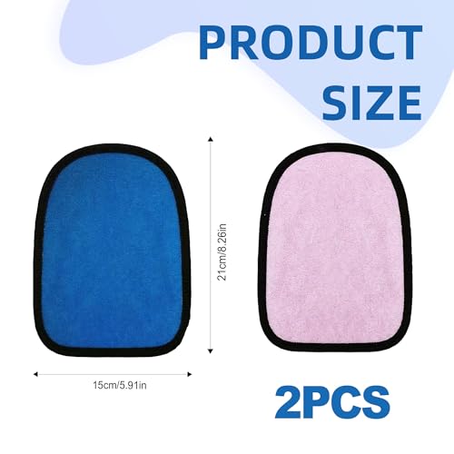 Bansusu 2Pcs Sand Remover Reusable Effortless Sand Removal Beach Essentials Soft Lightweight Easy To Carry And Store Beach Accessories For Family Durable Gentle Bright Colors For Beach Trips Outdoor