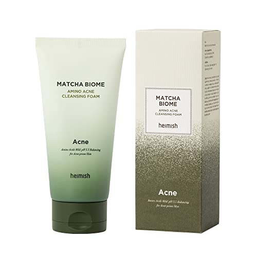 heimish [�w�C�~�b�V��] ���� �o�C�I�� �A�~�m �A�N�l �N�����W���t�H�[��150g/heimish Matcha Biome Amino Acne Cleansing Foam [���s�A���i]