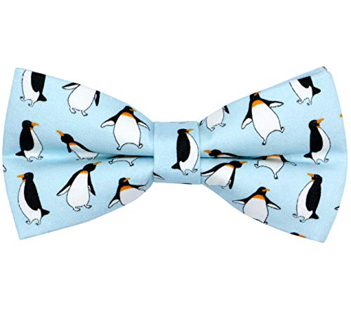Image of OCIA Cute Pattern Pre-tied Bow Tie Adjustable Bowties for Adult & Children