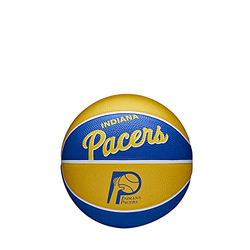 WILSON NBA Team Retro Mini Basketball - Indiana Pacers