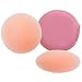 Nipple Covers, Reusable Silicone Breast Petals, Large Size 3", 1 Pair, Nude