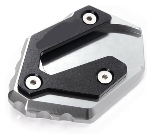 Élargisseur béquille Tracer 9 évite la chute de votre moto sur sol meuble avec sa plaque stable