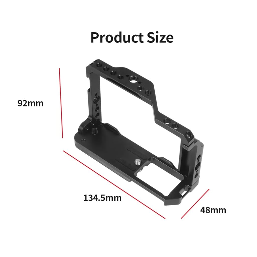 Obudowa ochronna ze stopu aluminium do aparatu Cold Shoe z adapterem do montażu gimbala do aparatu Fujifilm X-E4 Fuji XE4