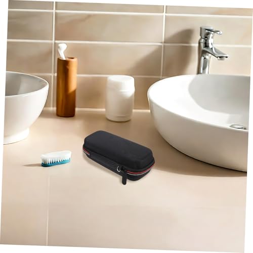 OATIPHO Portable Shaver Razor Holder Case for Electric Shaver Travel Organizer Bag Dust-proof Design for Men Grooming Accessories