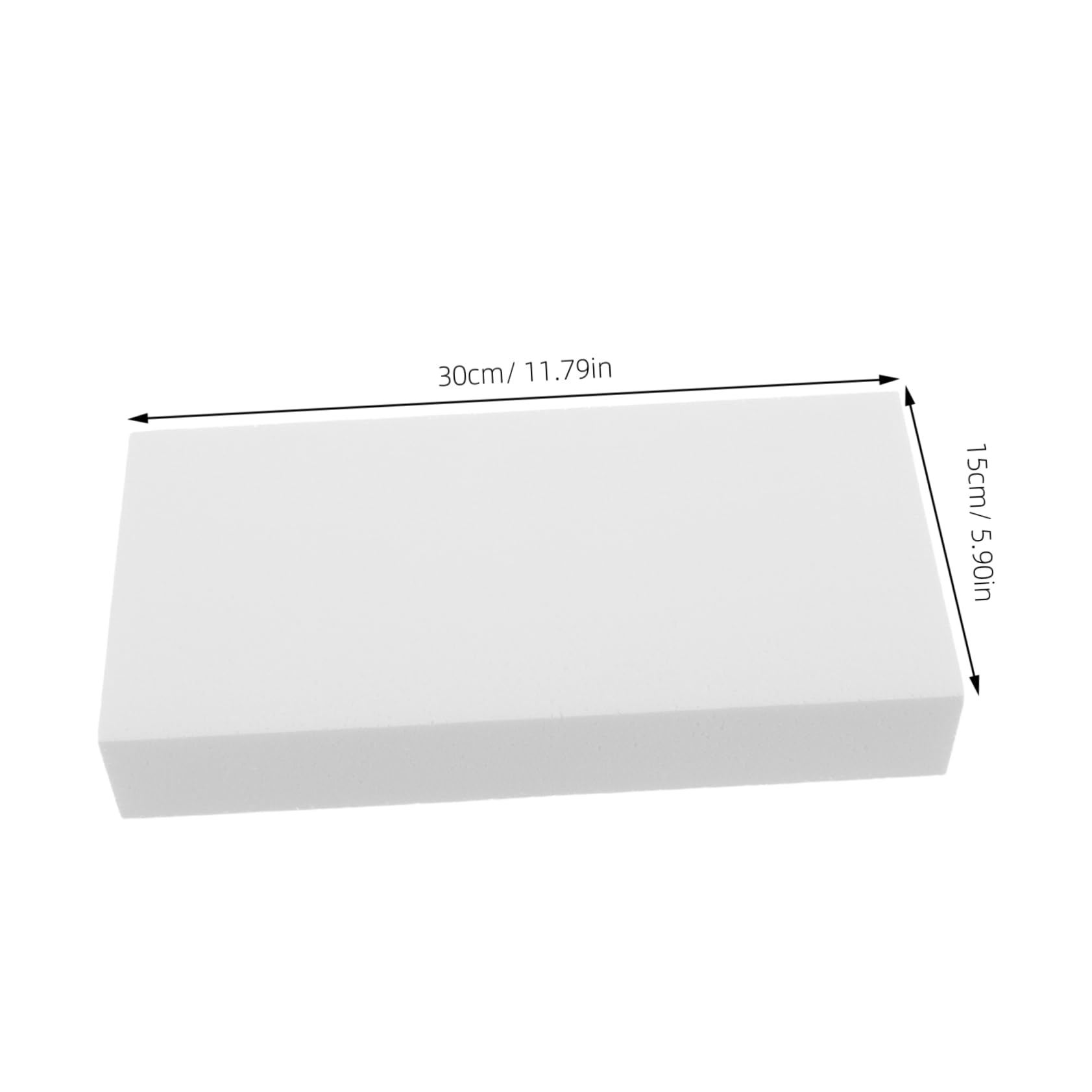 SHINEOFI Tableros De Poliestireno De 30 x 15 x 5 Cm Bloques De Espuma Para Arte Flores y Embalaje 6 Unidades