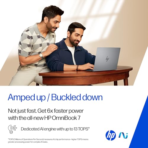 Image of HP OmniBook 7 OLED (Previously Pavilion Plus), Intel Core Ultra 7 255H (32GB LPDDR5,1TB SSD) 3K,0.2 ms, 14'' /35.6cm, Win11, M365, Office24, Meteor Silver,1.5kg, fr0116TU, 5MP Camera, Backlit AI Laptop