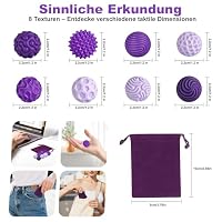 Zingbee 8 stück magnetische Fidget Toys,Silikon Magnetkugeln Anti-Stress – Ansicht 2