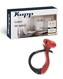 KLARES DESIGN – Außenverzahnt, schwarz-rot & mit praktischer Beschriftungsfläche ausgestattet, sorgt der Kabelorganizer für übersichtliche, sichere sowie langlebige Kabelorganisation.