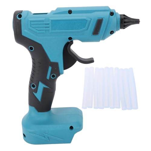 Cordless Hot Glue Guns Kit with 10 Glue Sticks, Multifunctional Fast Heating Battery Powered Hot Melt Guns and Sticks Set for DIY, Craft, Repairs, and More