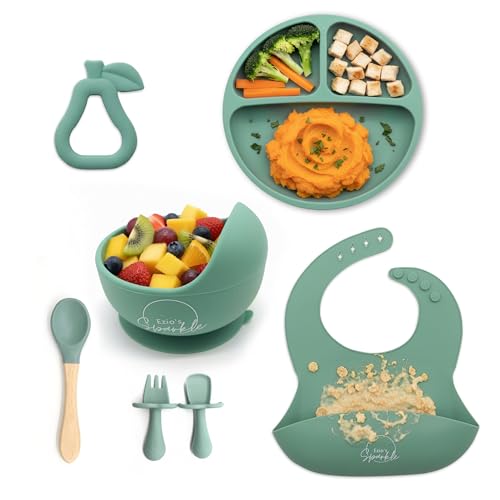 7-Piece Baby Weaning Set â€“ BPA-Free Silicone Strong S