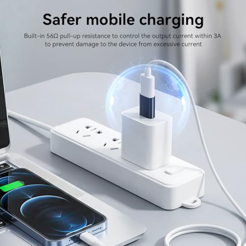 WEGONEXUS USB to USB Adapters, USB A to C Adapter (2-Pack) & USB C to A Adapter (1-Pack), Fast Charging & Data Transfer, USB Converter Kit for Desktop, Smartphone, Tablet, Laptop, Webcam - image 5