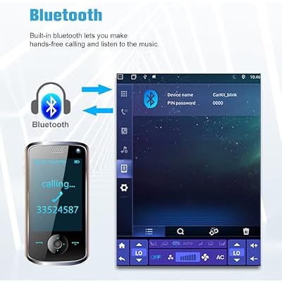 AWESAFE Car Radio Stereo 10.4 Inch T Style for Dodge Ram 2013-2018 1500 2500 3500 Android 13