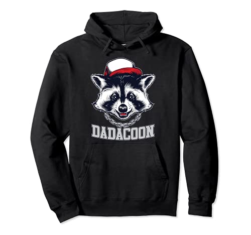 Mapache Dadacoon Dadacoon Dadacoon divertido Día del Padre Sudadera con Capucha