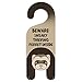 Ferret Do Not Disturb Plastic Door Knob Hanger Sign - BEWARE: Sneaky thieving ferret inside