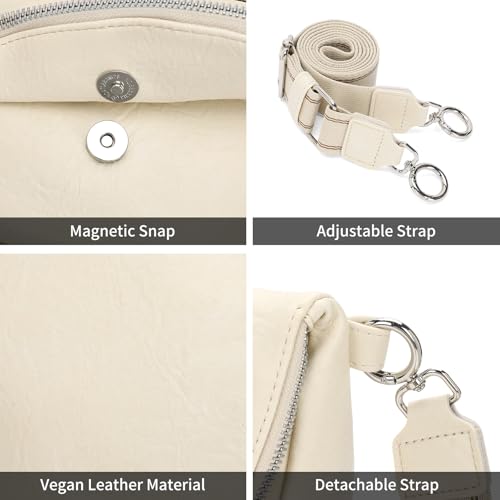 Sac à bandoulière avec sangle réglable et design moderne SENDEFN - 5
