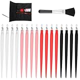 18 Pcs Scratch Art Tools Art Scratching Pen Kits Scratch Paper Stick Scratching Drawing Color Pen Stylus Tools Bag with Clean Brush for Adults Paper Painting Scratchboard