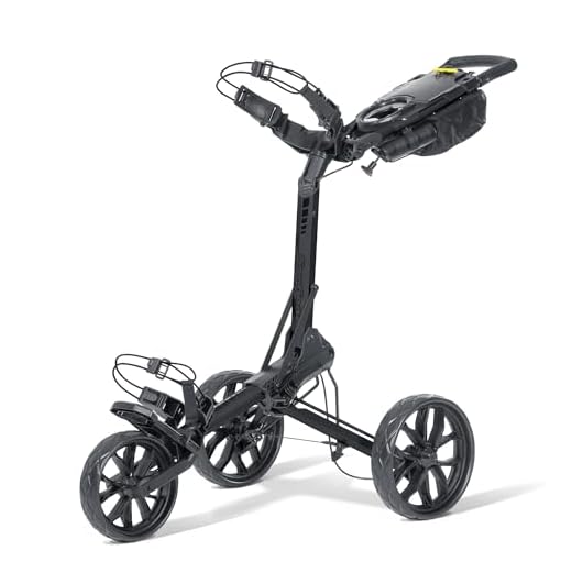 Bag Boy Unisex Slimfold Golf Trolley, Black