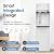 ICEVOKE 3-in-1 Self-Cleaning Water Dispenser with Ice Maker, Bottom Loading Hot and Cold Water Cooler for 5 Gallon Bottle - Child Safety Lock & Nightlight - Water Machine for Home, Office, White