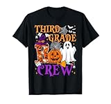 3rd Grade Boo Crew Teacher Student Funny Halloween Costume T-Shirt