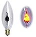 Flicker Flame Light Bulb Imitates The Look Of A Flickering Candle (Pkg/10)