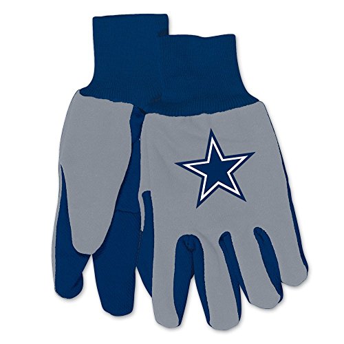 NFL Dallas Cowboys Two-Tone Gloves, 2-Pack, Blue/Gray