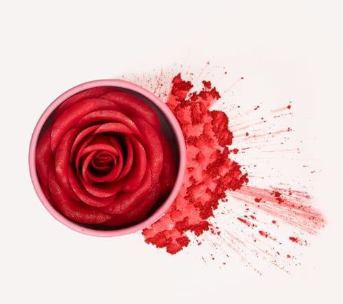 Rose Shaped Liquid Blush for Cheeks โ Ultra-Realistic 3D Flower Blush Makeup with Real Rose Scent, Buildable Satin Finish for a Natural Flushed Glow, Viral Beauty Gift for Her (RED ROSE Color)