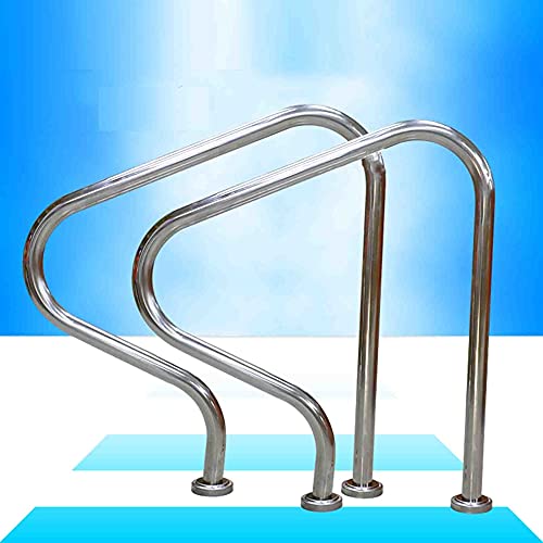 Mains courantes de piscine avec ancrage renforcé, garde-corps en acier inoxydable - 4