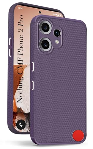 Image of Jkobi Back Cover Case for Nothing CMF Phone 2 Pro (Liquid Silicone | Side Grip | Camera Protection)