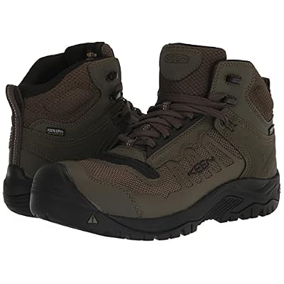 KEEN Utility Men's Reno Mid Height Composite Toe Flexible Waterproof Athletic Work Boots