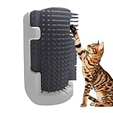 Katzengesichtskratzer - Plüsch -Eckbuammerbürste, Entspannender Pelzkamm | Wall Corner Katzenkratzer, Haustierpflegerstation Zum Absetzen Der Kontrolle, Selbstpflegehilfe Für Innenkätzchenzubehör