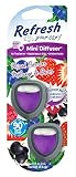 Refresh Your Car! Mini Diffuser - Car Air Fresheners Vent Clips: The Best Car Freshener for a Refreshing Drive! (Mixed Berries, 1 Pack)