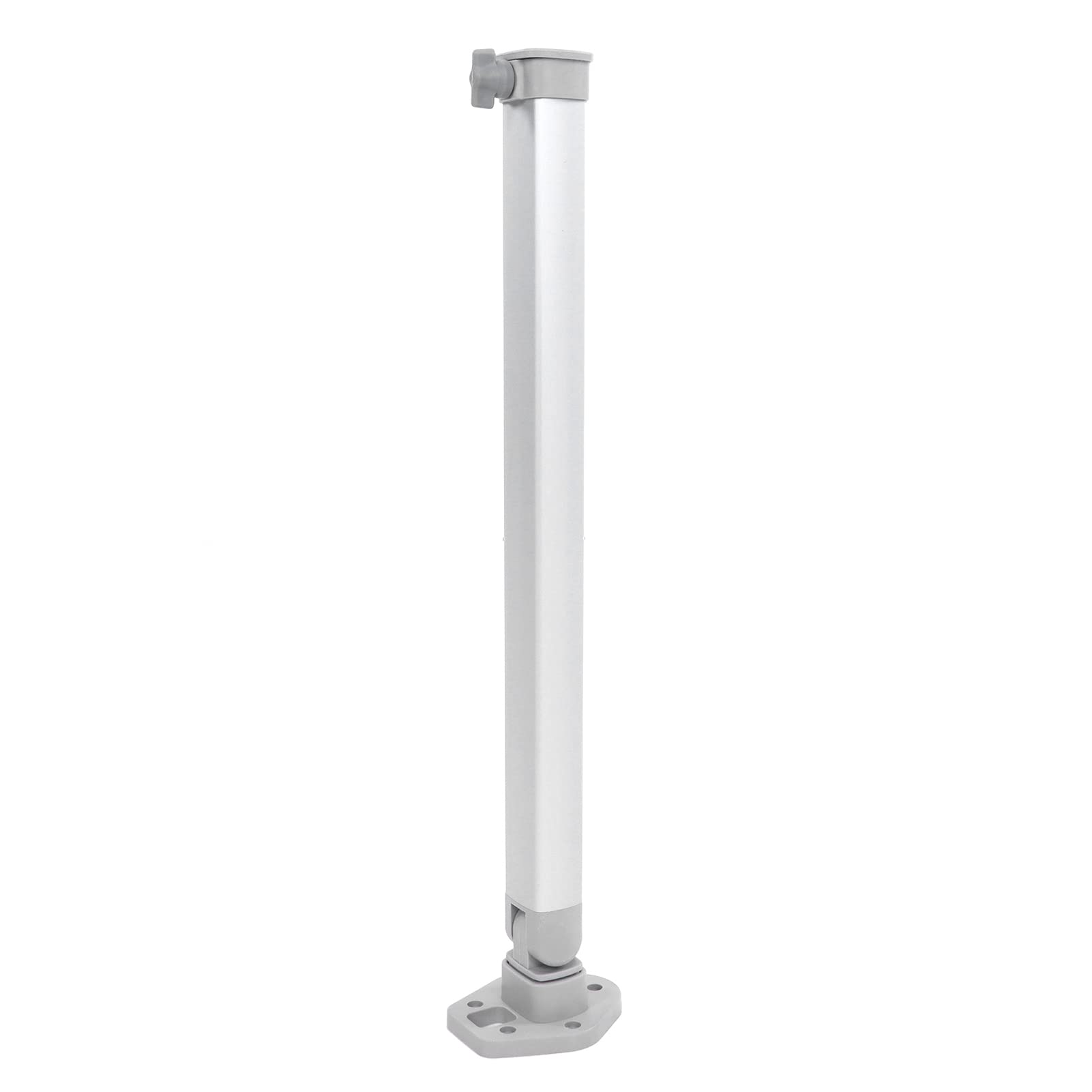 Support Pliable Télescopique de Levage de Pied de Table Réglable en Hauteur de 510 à 760 Mm pour Camping-Car, Caravane, Bateau, Yacht