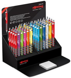 Rotring 2010023 – Portaminas Tikky Mixed, 48 mostrador pantalla